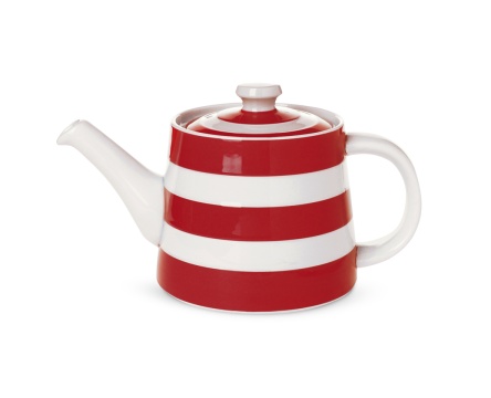 Rosie Family Teapot Red